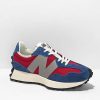 Sneakers * | New Balance Lifestyle 327 Blue & Pink Shoes Outlet