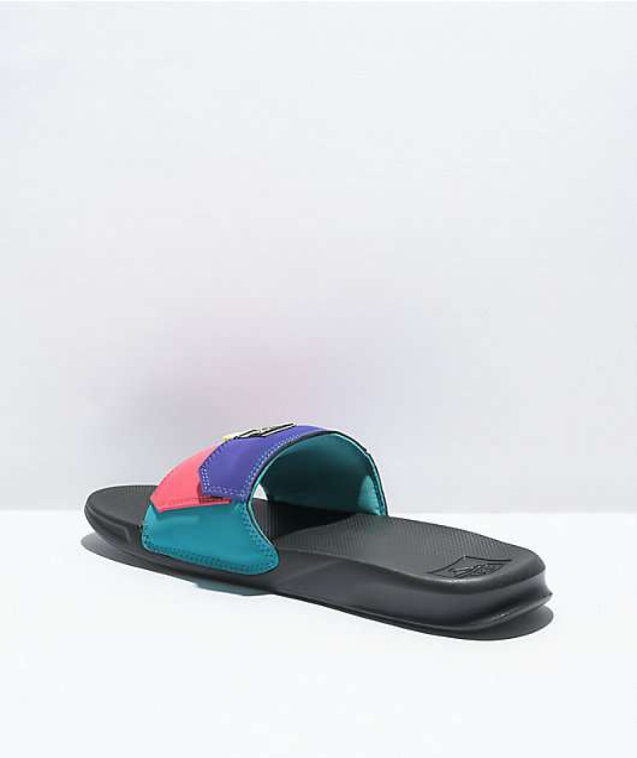 Sandals * | Reef Stash Hammer Time Slide Sandals Outlet