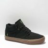 Sneakers * | State Footwear Mercer Black & Gum Cactus Skate Shoes Outlet