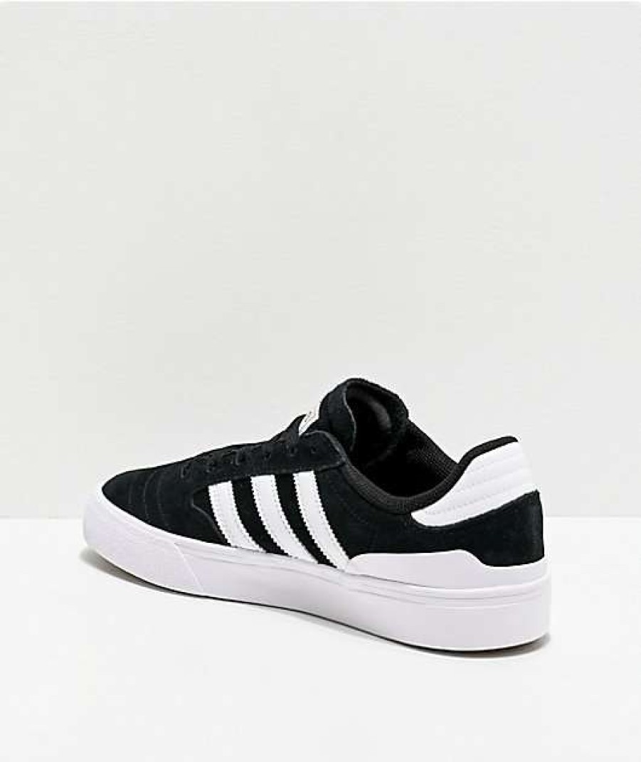 Shoes * | Adidas Busenitz Vulc Ii Black, White & Gum Shoes Promotions