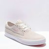 Nike * | Nike Sb Shane Summit White & Pink Skate Shoes Promotions