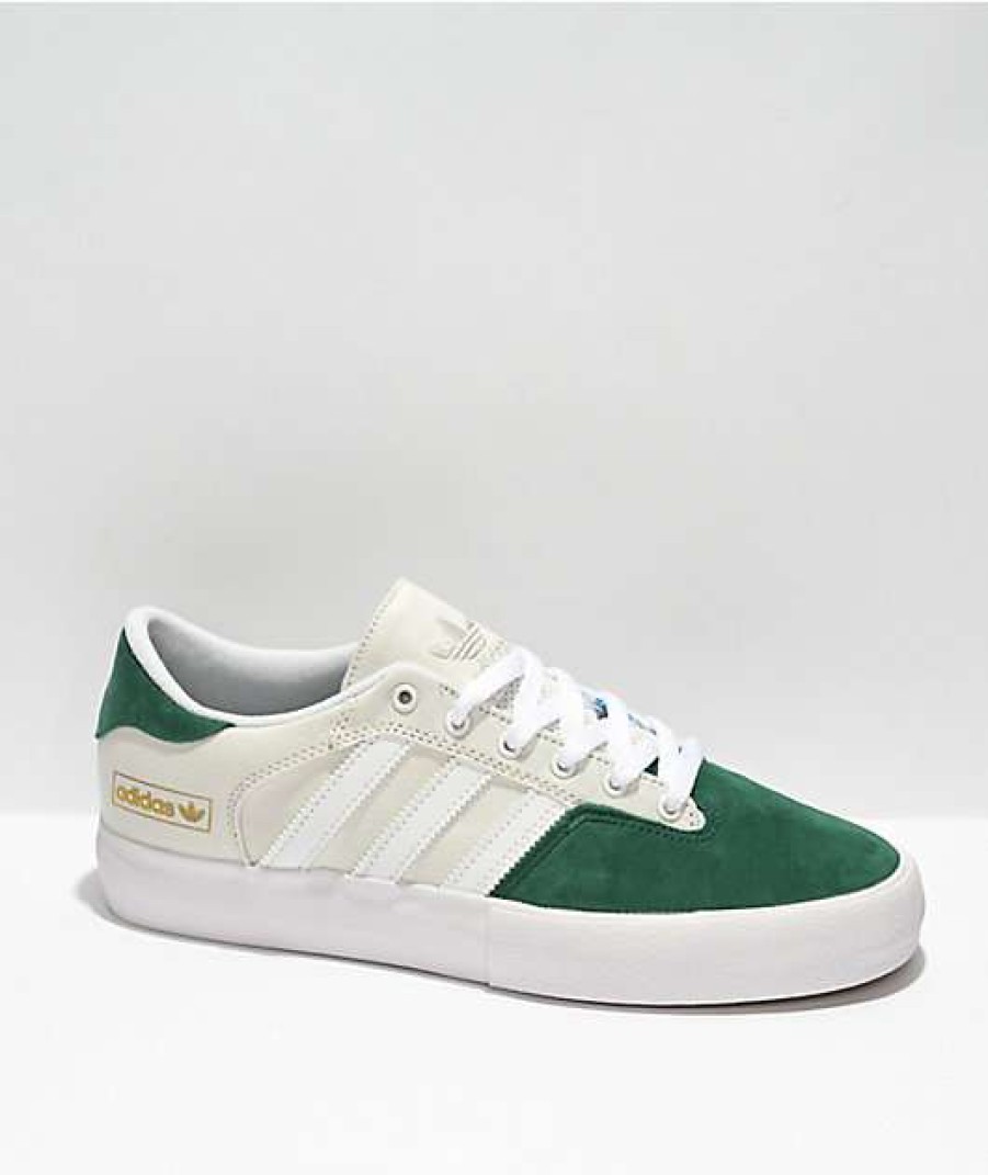 Shoes * | Adidas Matchbreak Super White & Green Shoes Promotions