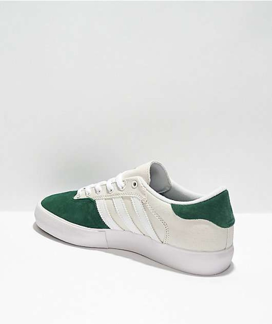 Shoes * | Adidas Matchbreak Super White & Green Shoes Promotions