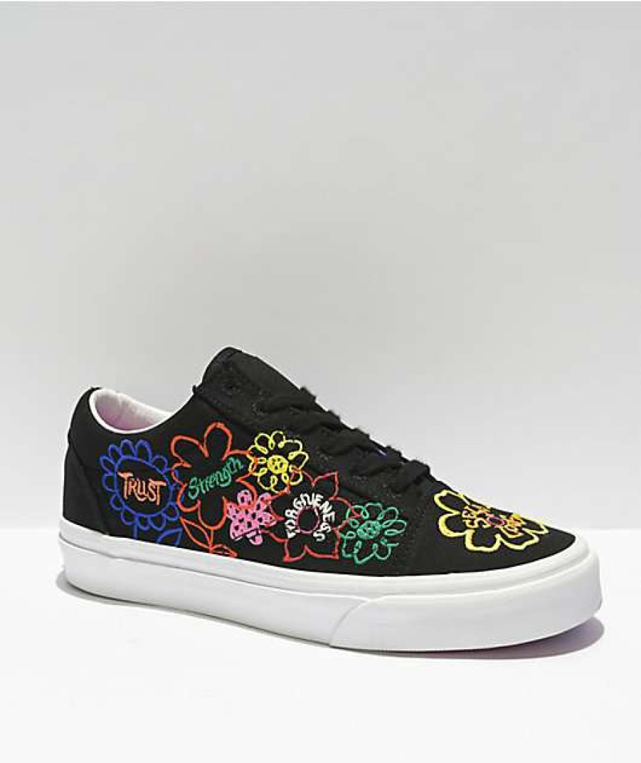 Vans * | Vans Old Skool Cultivate Care Black Skate Shoes Promotions