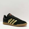 Shoes * | Adidas Busenitz Indoor Super Black & Gold Shoes Promotions