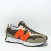 Sneakers * | New Balance Lifestyle 327 Camo & Orange Shoes Outlet