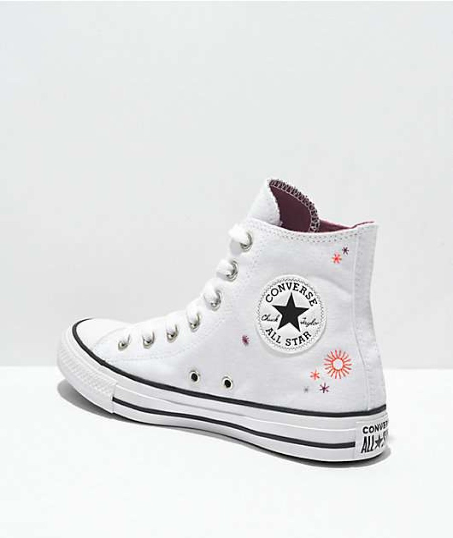 Shoes * | Converse Chuck Taylor All Star Right Path White High Top Shoes Outlet