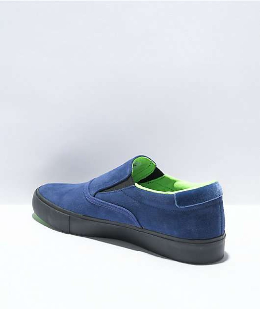 Nike * | Nike Sb X Leo Baker Verona Blue Void &Black Slip-On Skate Shoes Promotions