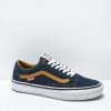 Vans * | Vans Skate Old Skool Reynolds Navy & Golden Brown Skate Shoes Promotions