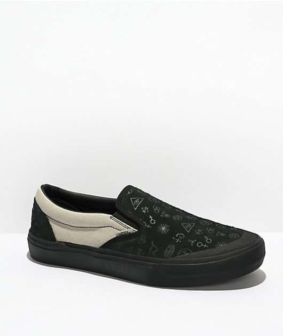 Vans * | Vans X Cult Slip-On Bmx Black & Grey Shoes Promotions