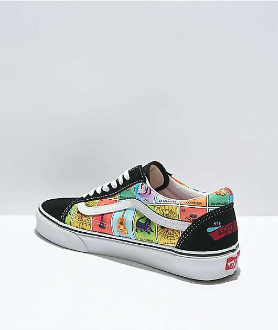 Vans * | Vans Old Skool Loteria Multi, True White Skate Shoes Promotions