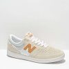 Sneakers * | New Balance Numeric 508 White & Gold Skate Shoes Outlet