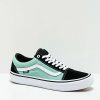 Vans * | Vans Skate Old Skool Black, Jade & White Skate Shoes Promotions