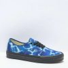 Vans * | Vans Authentic Lightning Blue & Black Skate Shoes Promotions