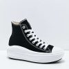 Shoes * | Converse Ctas Move Hi Black & White Platform Shoes Outlet