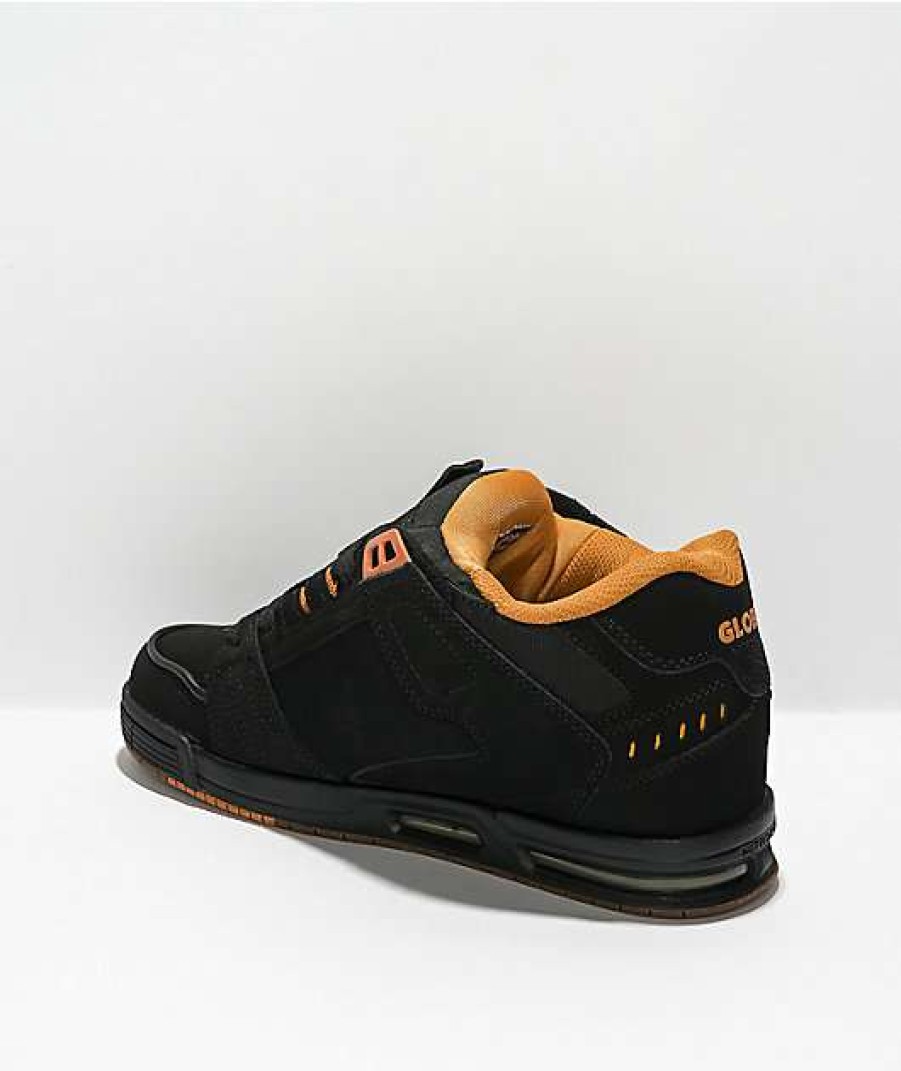 Shoes * | Globe Sabre Black & Toffee Skate Shoes Outlet