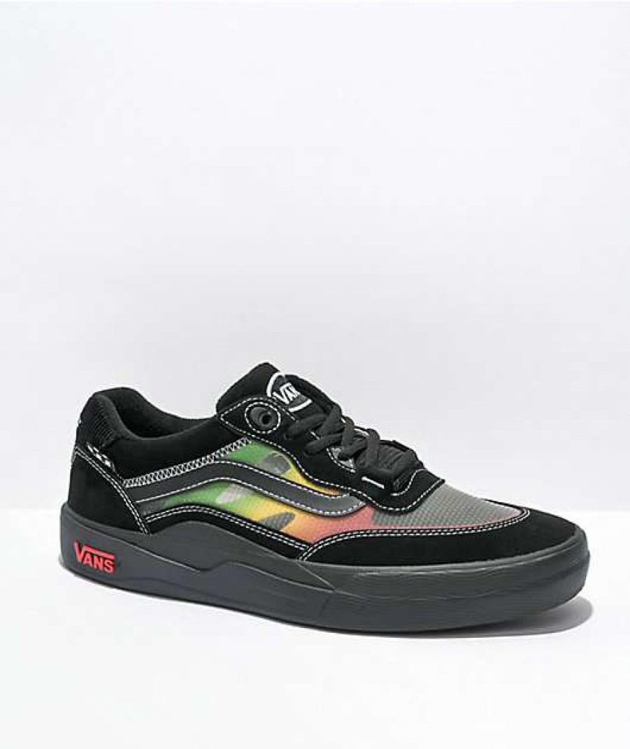 Vans * | Vans Skate Wayvee Tyson Black & Asphalt Skate Shoes Promotions