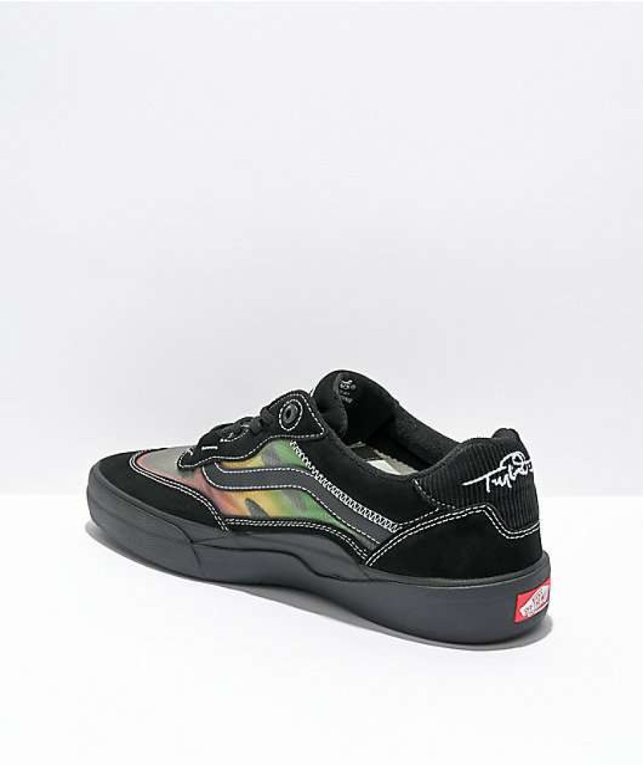 Vans * | Vans Skate Wayvee Tyson Black & Asphalt Skate Shoes Promotions