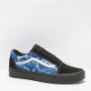 Vans * | Vans Old Skool Lightning Black & Blue Skate Shoes Promotions