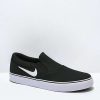 Nike * | Nike Sb Chron 2 Black & White Slip-On Skate Shoes Promotions