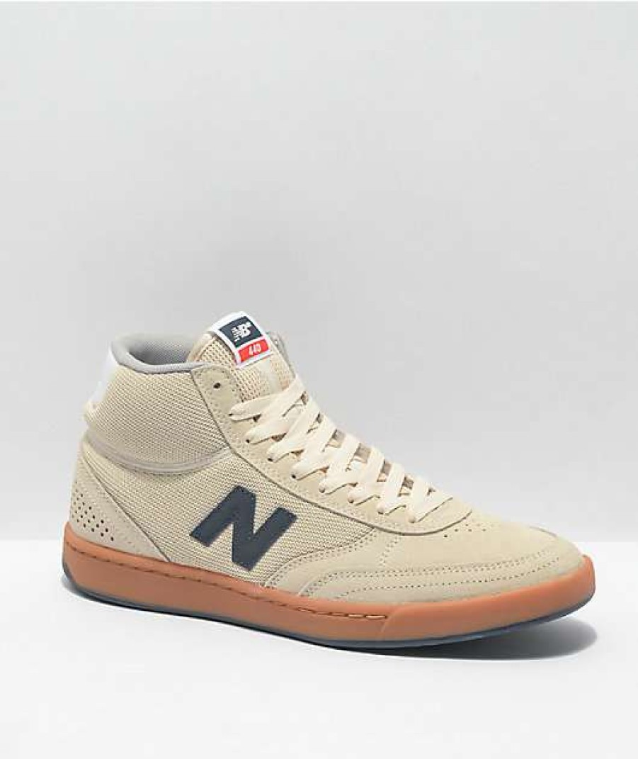 Skate Shoes * | New Balance Numeric 440H Cream & Gum Skate Shoes Outlet