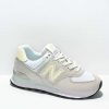 Sneakers * | New Balance Lifestyle 574 Cloud, Fog & Yellow Shoes Outlet