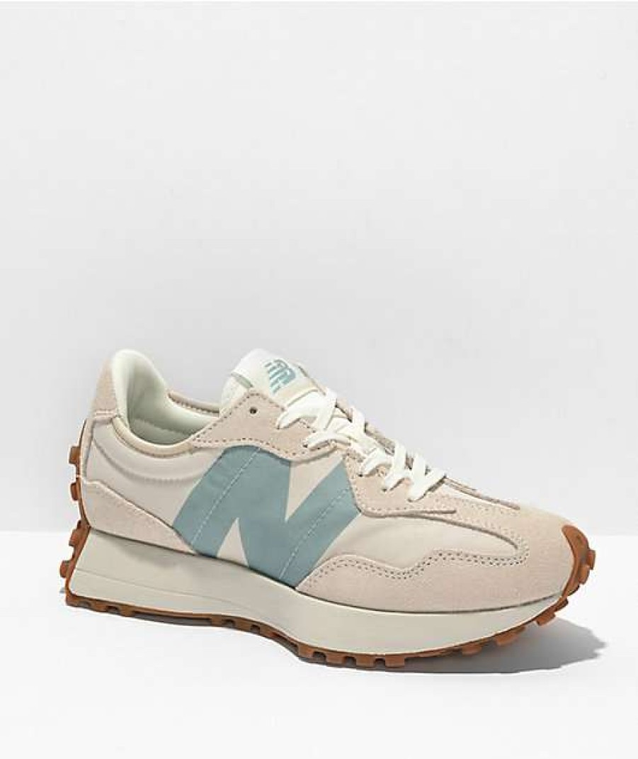 Sneakers * | New Balance Lifestyle 327 Moonbeam & Storm Blue Shoes Outlet