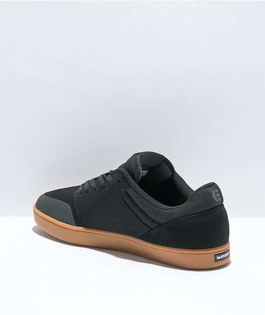 Skate Shoes * | Etnies Marana Black, Dark Grey & Gum Skate Shoes Outlet