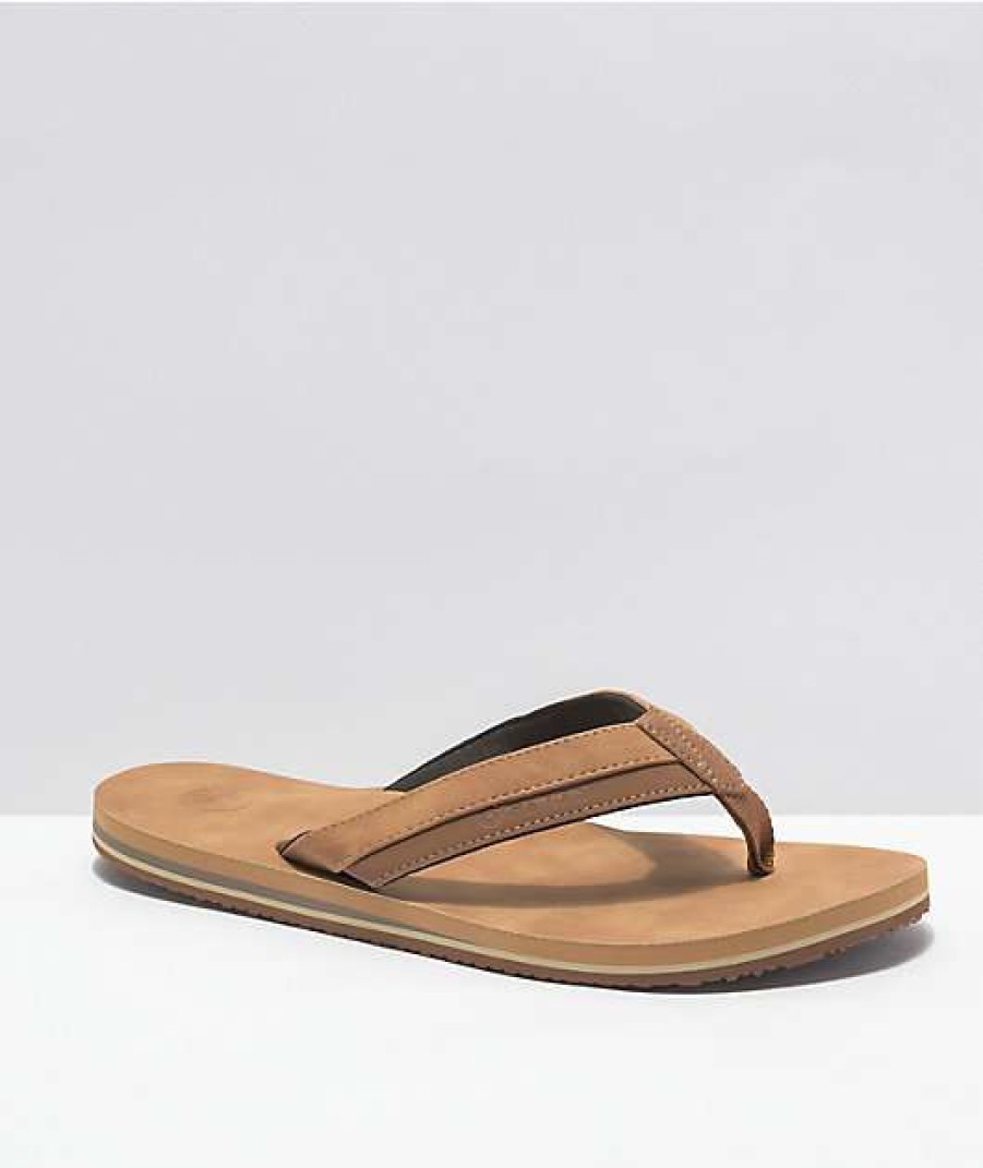 Sandals * | Cords Brewer Tan Sandals Outlet