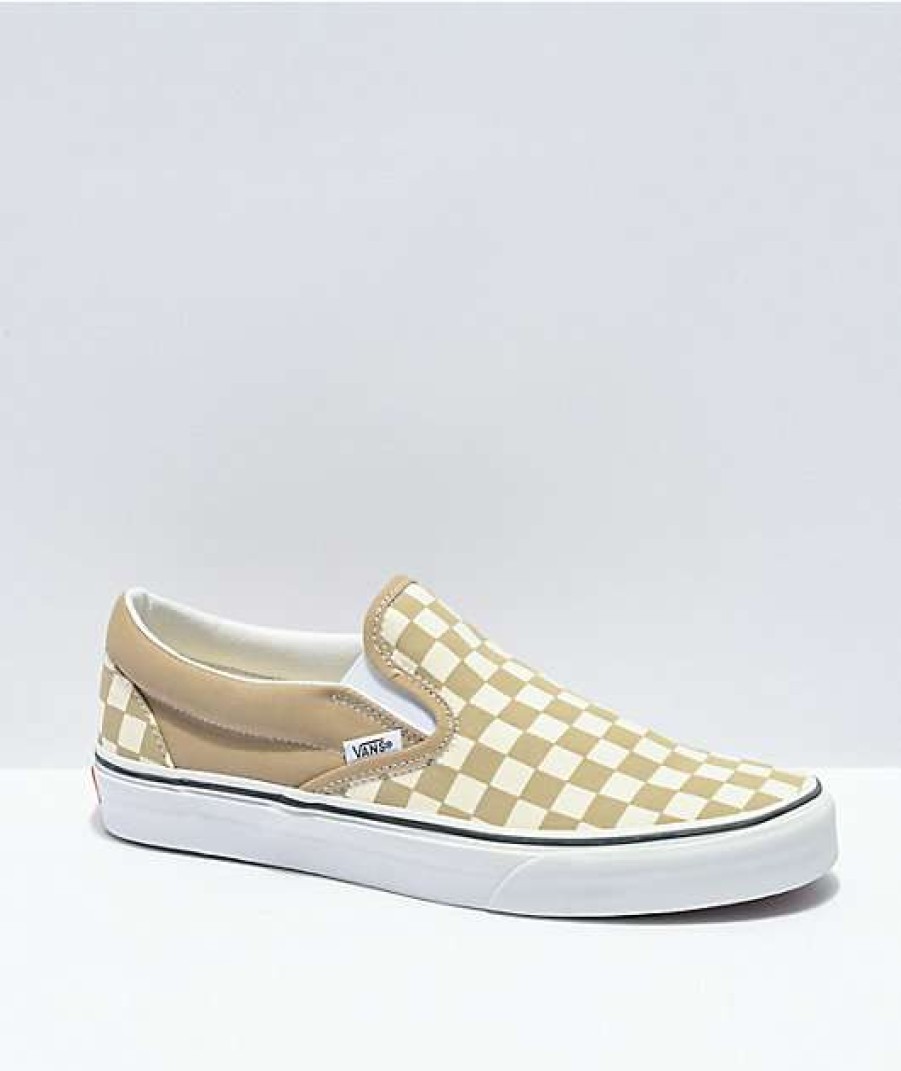 Vans * | Vans Slip-On Incense & White Skate Shoes Promotions