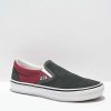 Vans * | Vans Skate Slip-On Asphalt & Pomegranate Skate Shoes Promotions