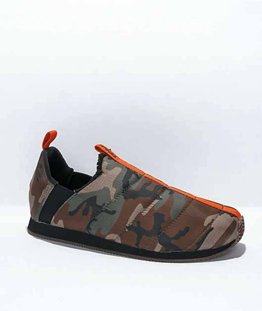 Shoes * | Thirtytwo Lounger Camo Slippers Outlet