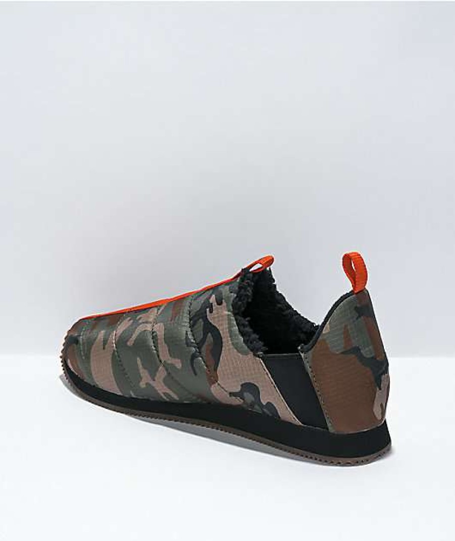 Shoes * | Thirtytwo Lounger Camo Slippers Outlet