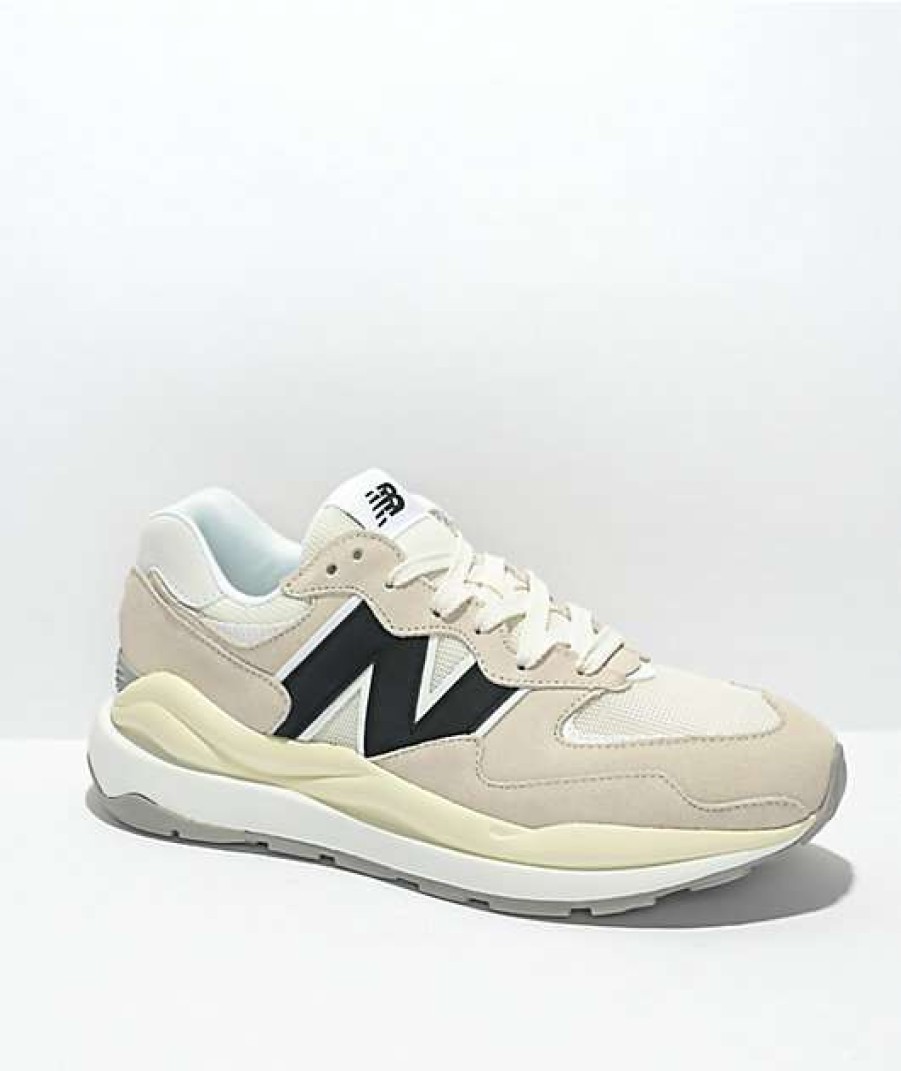 Sneakers * | New Balance Lifestyle 5740 Sea Salt & Black Shoes Outlet