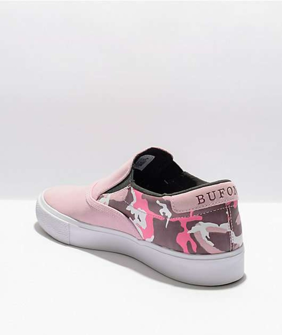 Nike * | Nike Sb Letica Bufoni Verona Pink & Camo Slip-On Skate Shoes Promotions