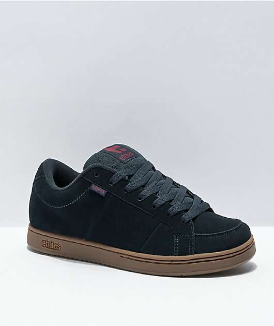 Shoes * | Etnies Kingpin Navy, Red, & Gum Skate Shoes Outlet