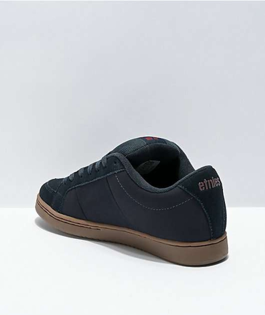 Shoes * | Etnies Kingpin Navy, Red, & Gum Skate Shoes Outlet