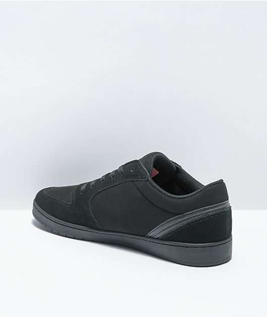 Skate Shoes * | Es Eos Black Skate Shoes Outlet