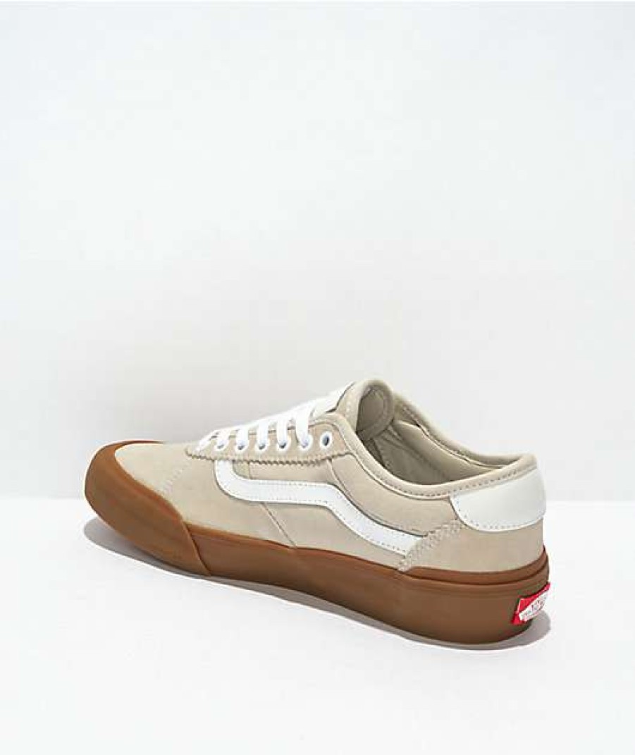 Vans * | Vans Skate Chima Oatmeal & Gum Skate Shoes Promotions