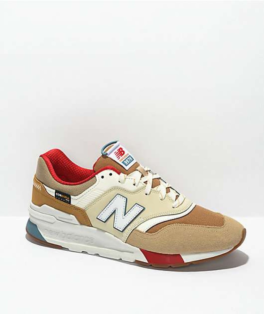 Sneakers * | New Balance Lifestyle 997H Brown, Tan, & Red Shoes Outlet