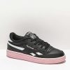 Sneakers * | Reebok Club C Revenge Black & Pink Shoes Outlet