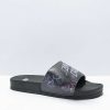 Sandals * | Broken Promises X Santa Cruz Flutter Black Slide Sandals Outlet