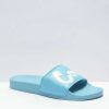 Sandals * | Cookies Original Mint Logo Blue Slide Sandals Outlet