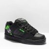 Shoes * | Globe Tilt Black & Poison Green Skate Shoes Outlet