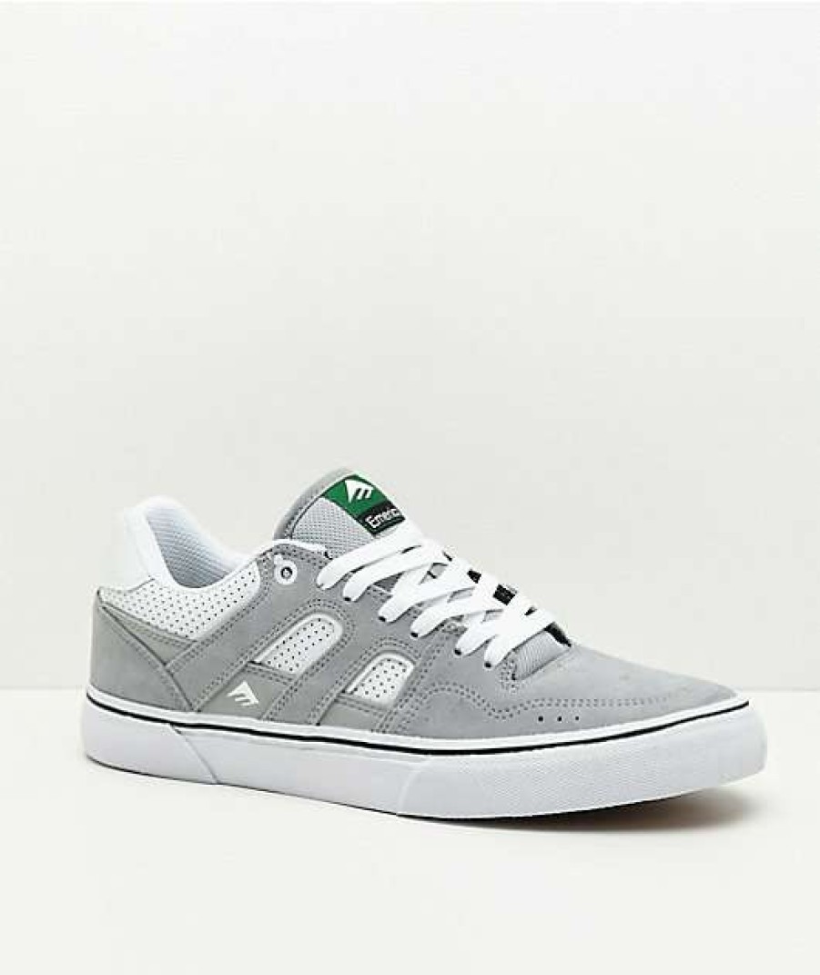 Skate Shoes * | Emerica Tilt G6 Vulc Grey Skate Shoes Outlet