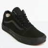 Vans * | Vans Old Skool Mono Black Skate Shoes Promotions