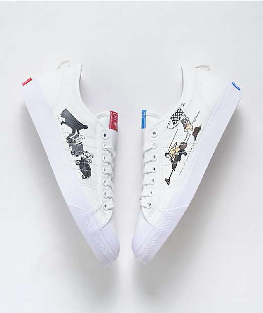 Shoes * | Adidas X Star Wars Nizza White & Blue Shoes Promotions