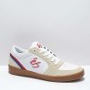 Skate Shoes * | Es Eos White & Gum Skate Shoes Outlet