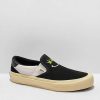 Shoes * | Straye Ventura Weed Belong Black Slip-On Skate Shoes Outlet