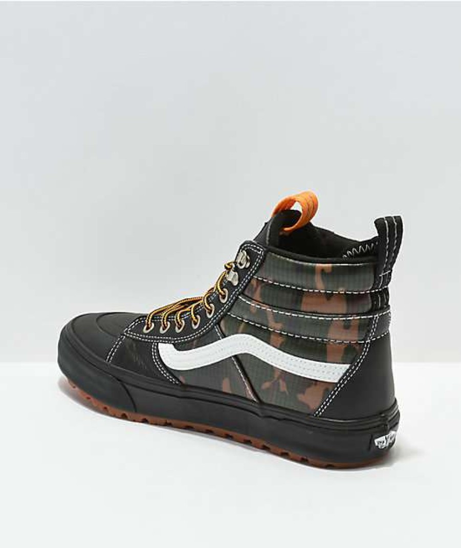 Vans * | Vans Sk8-Hi Mte Dx 2.0 Black & Brown Camo Shoes Promotions